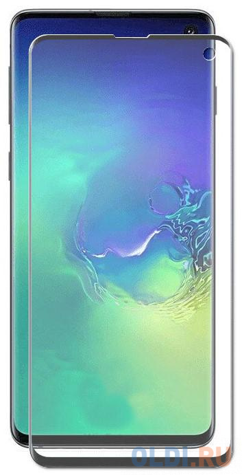 

MEDIAGADGET PMG3DSGS10BH Защитное стекло 3D FULL COVER GLASS для Samsung Galaxy S10 (черн, прем, плнкл., с отв)