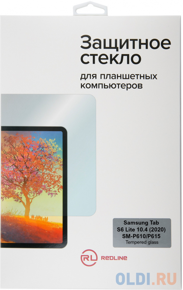 

Защитное стекло для экрана Redline для Samsung Tab S6 Lite 1шт. (УТ000020568)