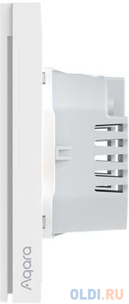 Выключатель Aqara Умный выключатель Aqara Smart wall switch H1 ( (with neutral, single rocker) WS-EUK03 фото