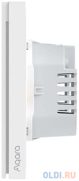 Выключатель Aqara Умный выключатель Aqara Smart wall switch H1 ( with neutral, double rocker) WS-EUK04 фото
