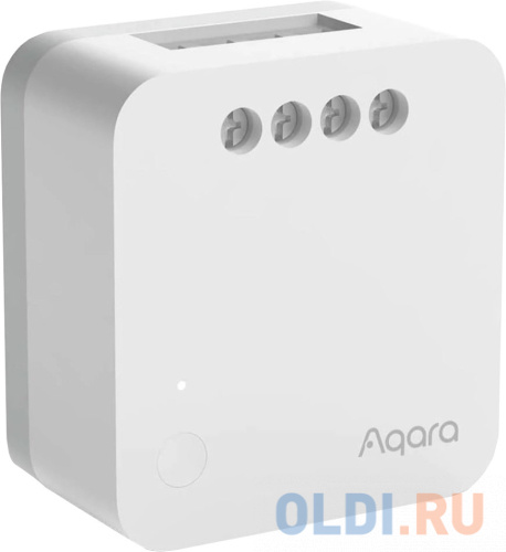 Реле: AQARA Single Switch Module T1 no N/Модуль реле одноканальный без нейтрали/Протокол связи:Zigbee/Питание:110-220В/Мощность:1.25Вт/Цвет:Белый SSM- реле для управления светом электроприборами aqara t1 ssm u01