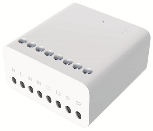 Реле: AQARA Wireless Relay/Беспроводное двухканальное реле/Протокол связи:Zigbee/Питание:110-220В/Мощность:2.5Вт/Цвет:Белый LLKZMK11LM фото