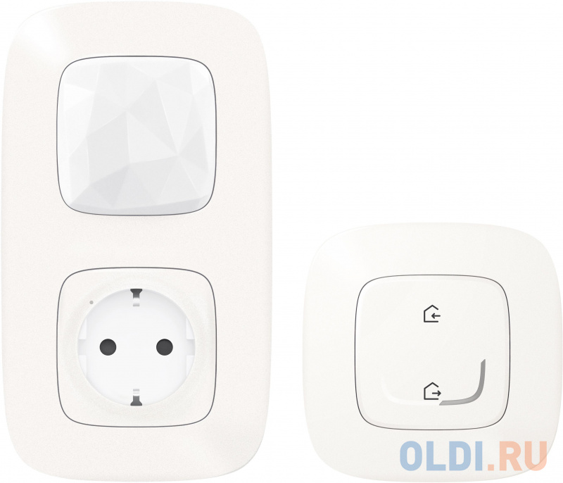 

Коллекция умных устройств Valena Allure with NETATMO. Стартовый пакет. Шлюз WiFi + умная розетка 2К+З 16А 230В + главный беспроводной выключатель &quo