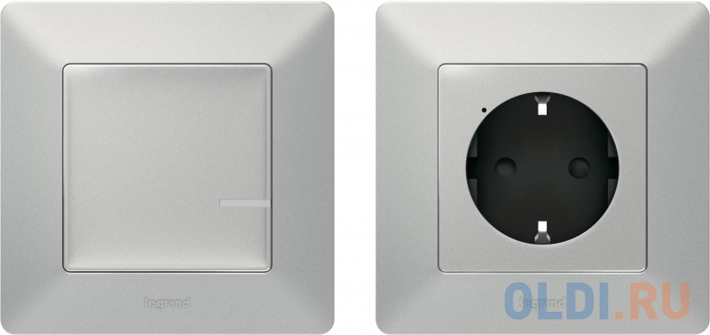 

Коллекция умных устройств Valena Life with NETATMO. Пакет для управления бытовыми электроприборами. Умная розетка 2К+З 16А 230В + умный беспроводной 1
