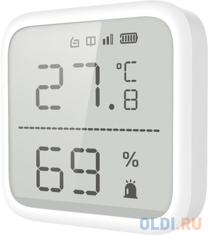 Датчик темпер./влажн. Hikvision DS-PDTPH-E-WE белый фото
