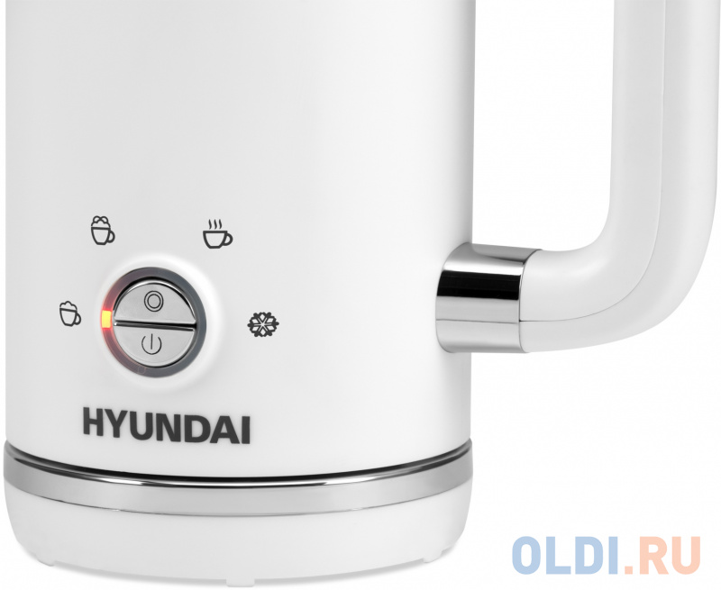 Капучинатор для молока Hyundai HMF-P200 белый 300мл фото
