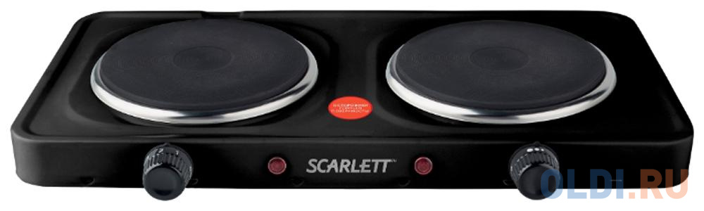 Электроплитка Scarlett SC-HP700S12 чёрный SC - HP700S12 - фото 1