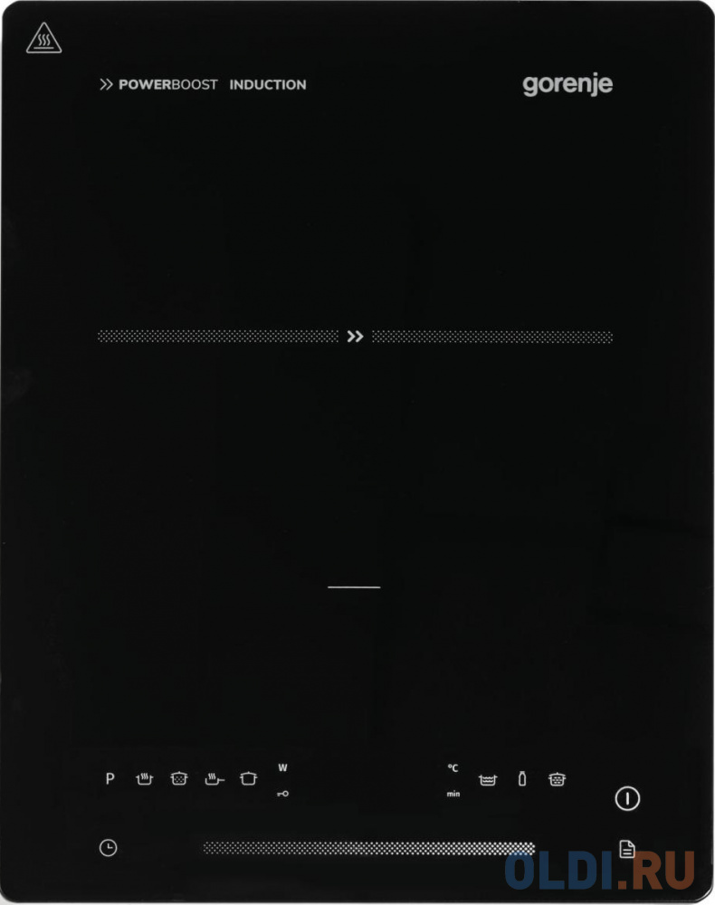 Индукционная электроплитка Gorenje ICY2000SP чёрный, размер 280х42х360 мм - фото 1