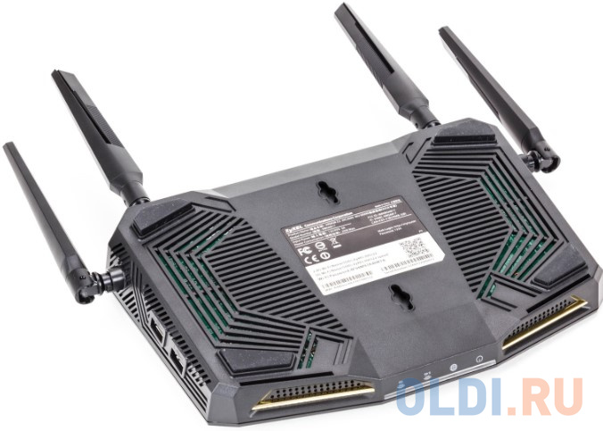 Беспроводной маршрутизатор Zyxel ARMOR Z2 802.11abgnac 1733Mbps 2.4 ГГц 5 ГГц 4xLAN LAN черный от OLDI