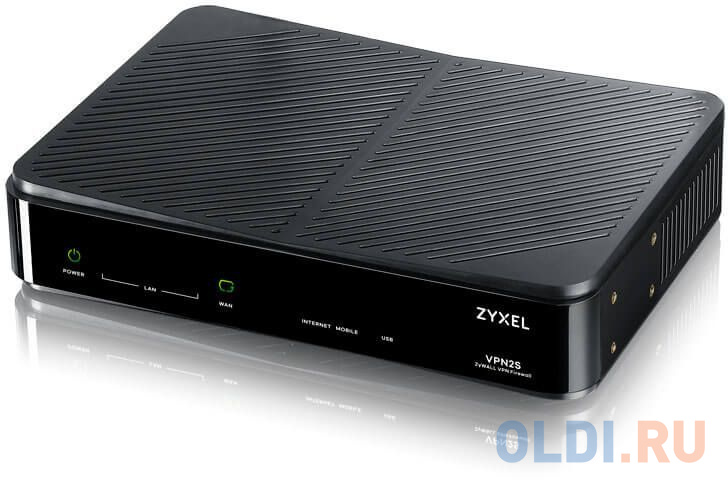 

Межсетевой экран Zyxel VPN2S-ZZ0101F 1000Mbps 4xLAN черный