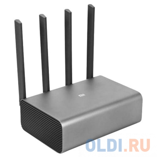 Беспроводной маршрутизатор Xiaomi WiFi Router (PRO (R3P)) 802.11acbgn 2533Mbps 2.4 ГГц 5 ГГц 3xLAN серый