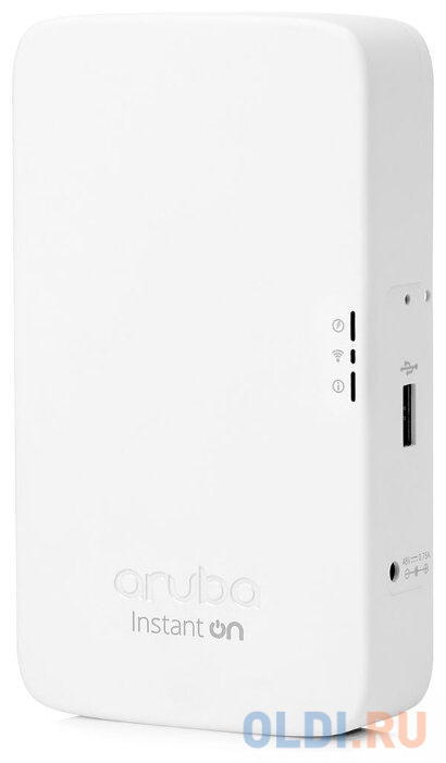 

Точка доступа HP Aruba Instant On AP11D (RW) 802.11abgnac 1167Mbps 2.4 ГГц 5 ГГц 3xLAN USB белый R2X16A