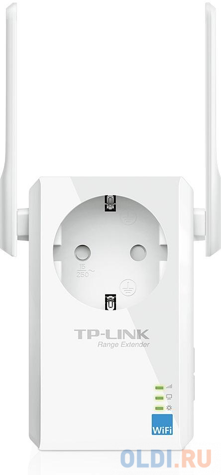 Усилитель сигнала TP-LINK TL-WA860RE Усилитель беспроводного сигнала со встроенной розеткой, скорость до 300 Мбит/с - фото 3