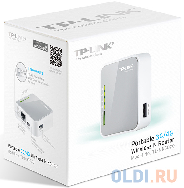 Мобильный роутер TP-LINK TL-MR3020 Вид№5