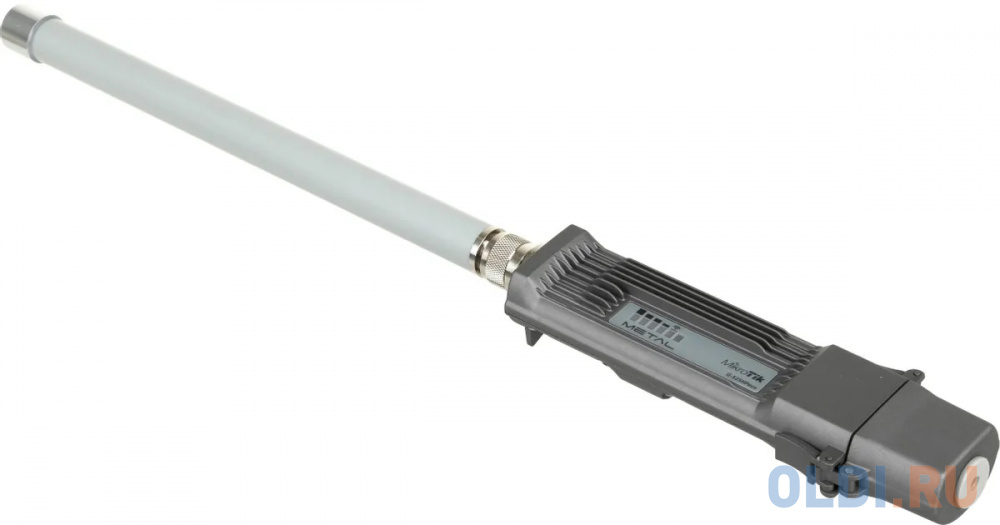 Точка доступа MikroTik RBMetalG-52SHPacn Metal 52 ac  2.4/5GHz 802.11a/b/g/n/ac wireless, RouterOS L4, metal case, mounting loops, PoE, PSU, Omni ante фото