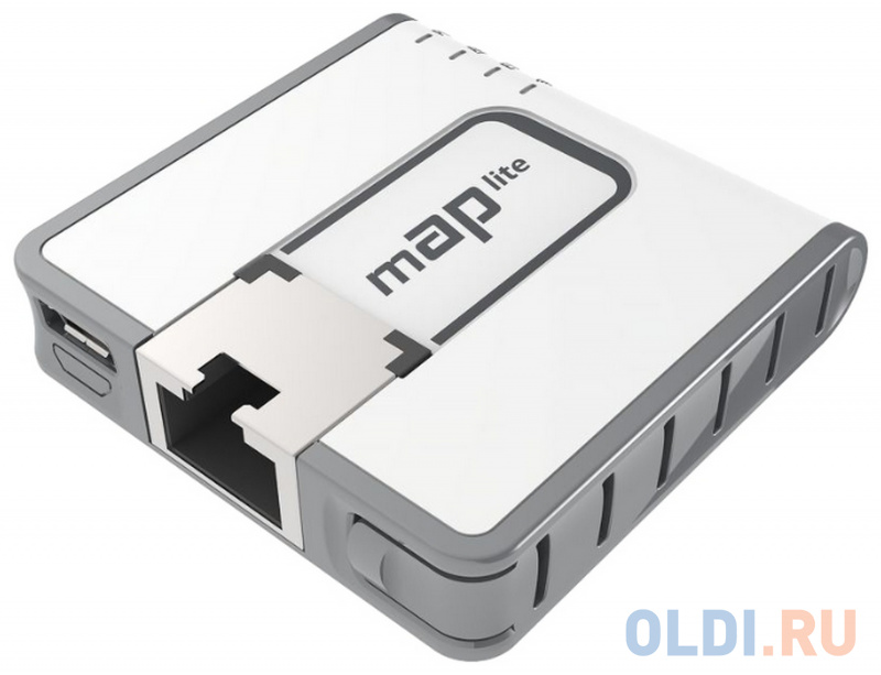 Маршрутизатор MikroTik RBmAPL-2nD mAP lite with 650Mhz CPU, 64MB RAM, 1xLAN, built-in Dual Chain 2.4Ghz 802.11bgn Dual Chain wireless with integrated фото