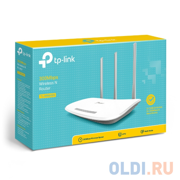 Маршрутизатор TP-LINK TL-WR845N Беспроводной маршрутизатор серии N, скорость до 300 Мбит/с фото