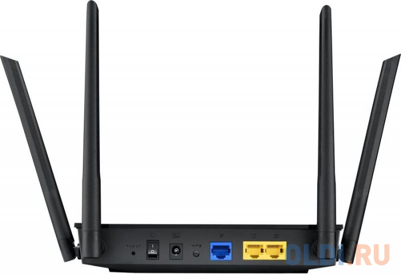 Маршрутизатор ASUS RT-N19  N600 1xWAN, 2xLAN, 802.11bgn, 600 Мбит/с, 4x ext Antenna фото