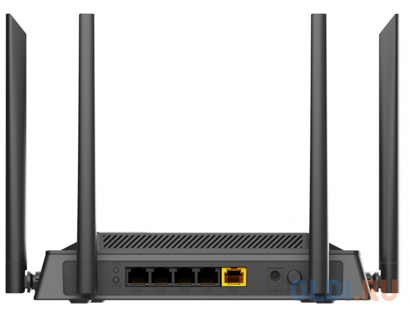 Беспроводной маршрутизатор D-Link DIR-842/RU/R1B 802.11abgnac 1167Mbps 2.4 ГГц 5 ГГц 4xLAN черный фото