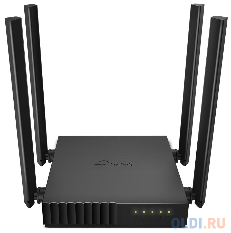 Wi-Fi роутер TP-LINK ARCHER C54 802.11abgnac 1167Mbps 2.4 ГГц 5 ГГц 4xLAN черный