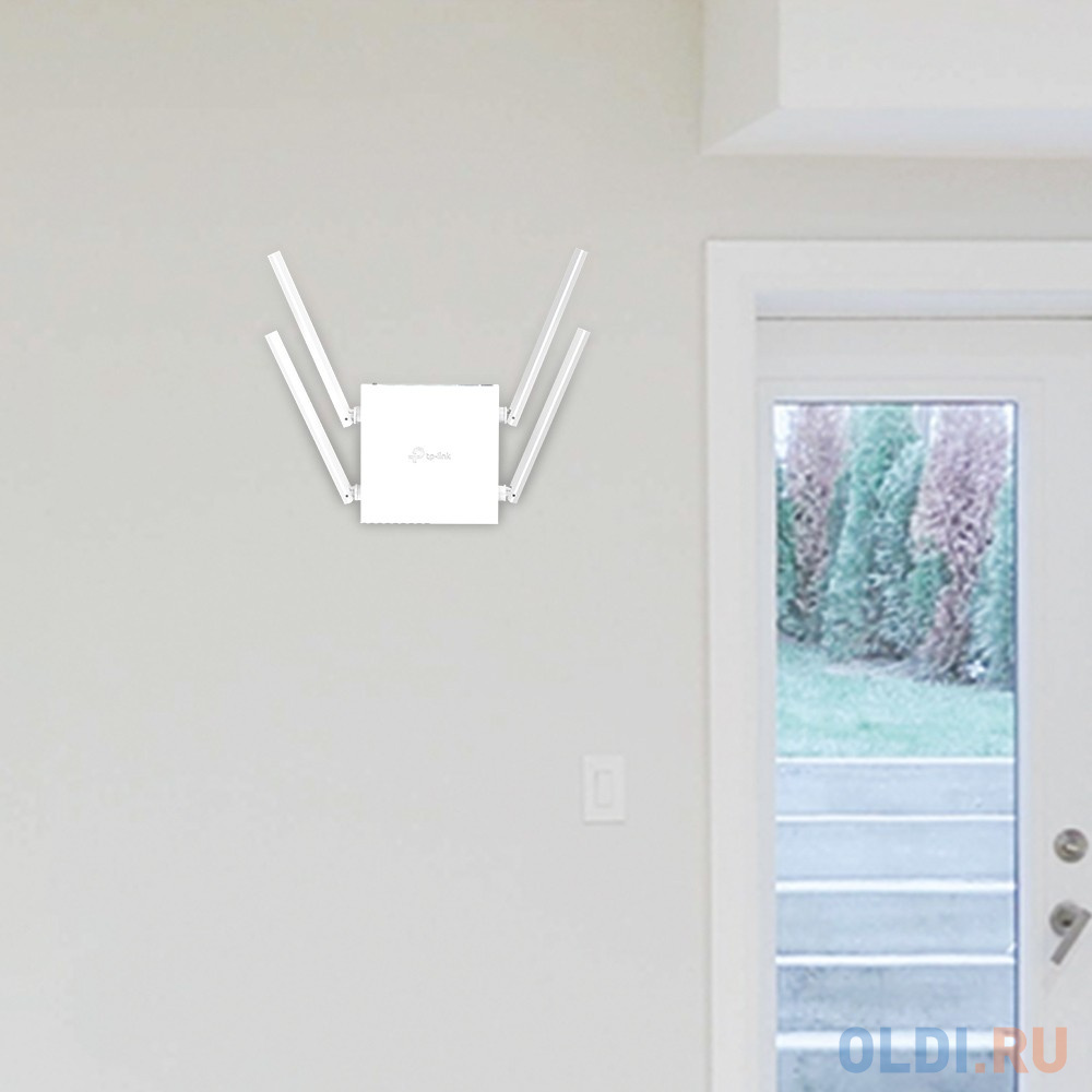 Wi-Fi роутер TP-LINK Archer C24 802.11abgnac 733Mbps 2.4 ГГц 5 ГГц 4xLAN белый фото