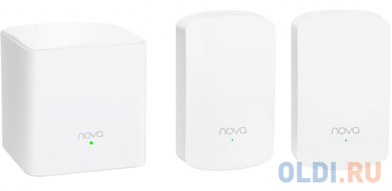

Tenda nova MW5-3 AC1200 Домашняя Mesh WiFi система из гигабитного роутера и 2х репитеров