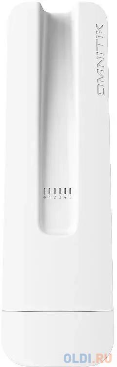

RBOmniTikG-5HacD OmniTIK 5 ac with 2 x 7.5dBi integrated 5GHz Omni antennas, High Gain Dual Chain 802.11an/ac wireless, 128MB RAM,5xGigabit LAN, POE,