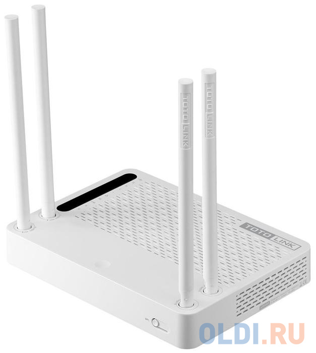 A3002RU TOTOLINK "AC1200 Wireless Dual Band Gigabit Router 5*GE Ports(1*WAN+4*LAN) , 1*USB2.0 port, 1* Reset/WPS button, 4*5dBi fixed antennas, 1*power on/off switch, PSU  12V/2A Multiple SSID, WiFi schedule, Universal repeater,WPS, IPV6, TR069" - фото 1