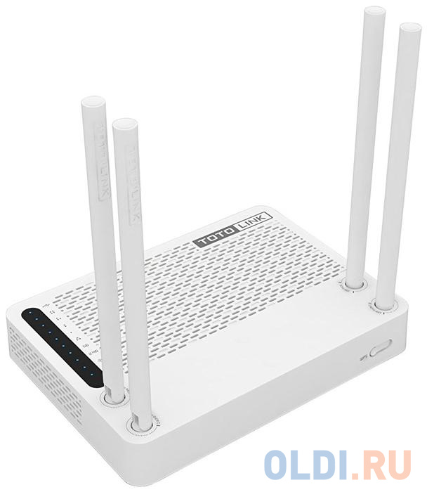 A3002RU TOTOLINK "AC1200 Wireless Dual Band Gigabit Router 5*GE Ports(1*WAN+4*LAN) , 1*USB2.0 port, 1* Reset/WPS button, 4*5dBi fixed antennas, 1*power on/off switch, PSU  12V/2A Multiple SSID, WiFi schedule, Universal repeater,WPS, IPV6, TR069" - фото 2