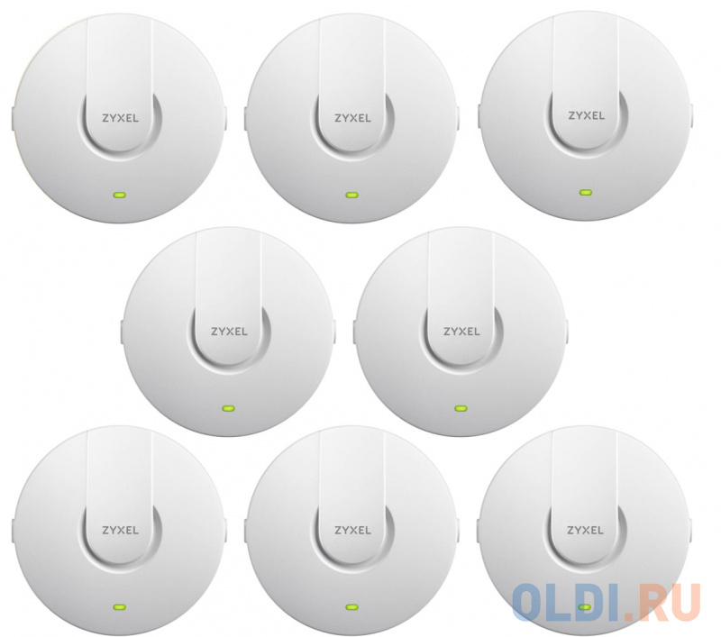 

Точка доступа Zyxel NWA5123-AC (8 Pack) 802.11abgnac 1166Mbps 2.4 ГГц 5 ГГц 1xLAN белый NWA5123-AC-EU0201F