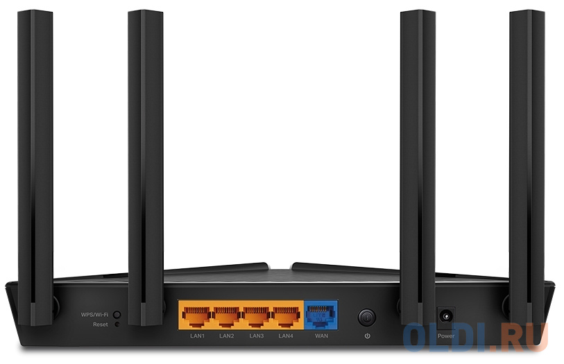 Wi-Fi роутер TP-LINK Archer AX10 802.11abgnacax 1501Mbps 2.4 ГГц 5 ГГц 4xLAN черный фото