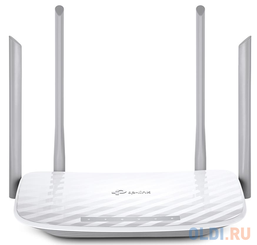 Wi-Fi роутер TP-LINK ARCHER C5(ISP) 802.11abgnac 1167Mbps 2.4 ГГц 5 ГГц 4xLAN белый Archer C5(ISP) - фото 1