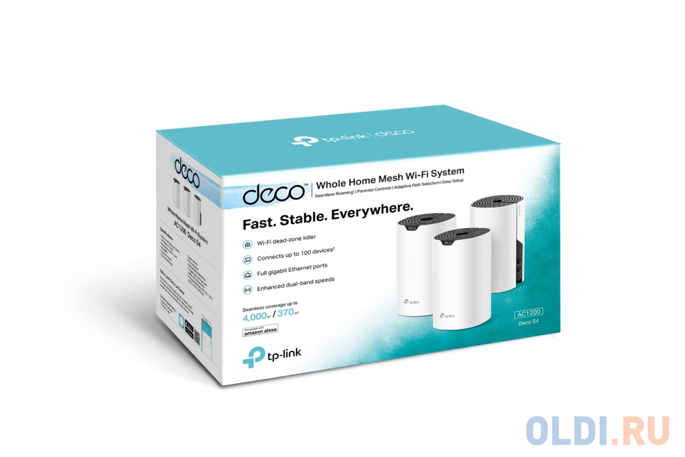 Wi-Fi система TP-LINK DECO S4(3-PACK) фото