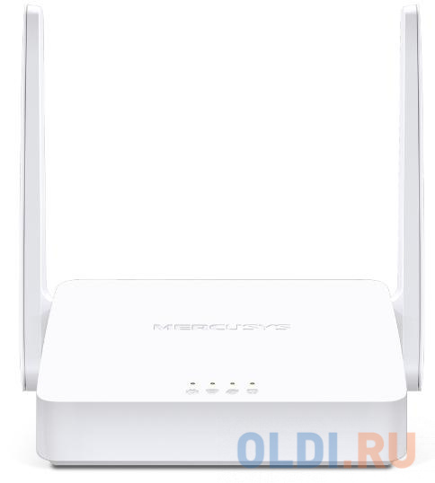 

Wi-Fi роутер Mercusys MW302R 802.11abgn 300Mbps 2.4 ГГц 2xLAN белый
