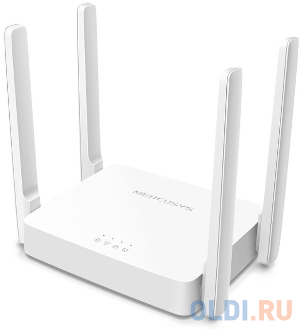 Wi-Fi роутер Mercusys AC10 802.11abgnac 1167Mbps 2.4 ГГц 5 ГГц 2xLAN белый фото