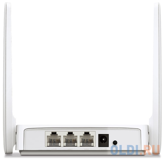 Wi-Fi роутер Mercusys AC10 802.11abgnac 1167Mbps 2.4 ГГц 5 ГГц 2xLAN белый фото