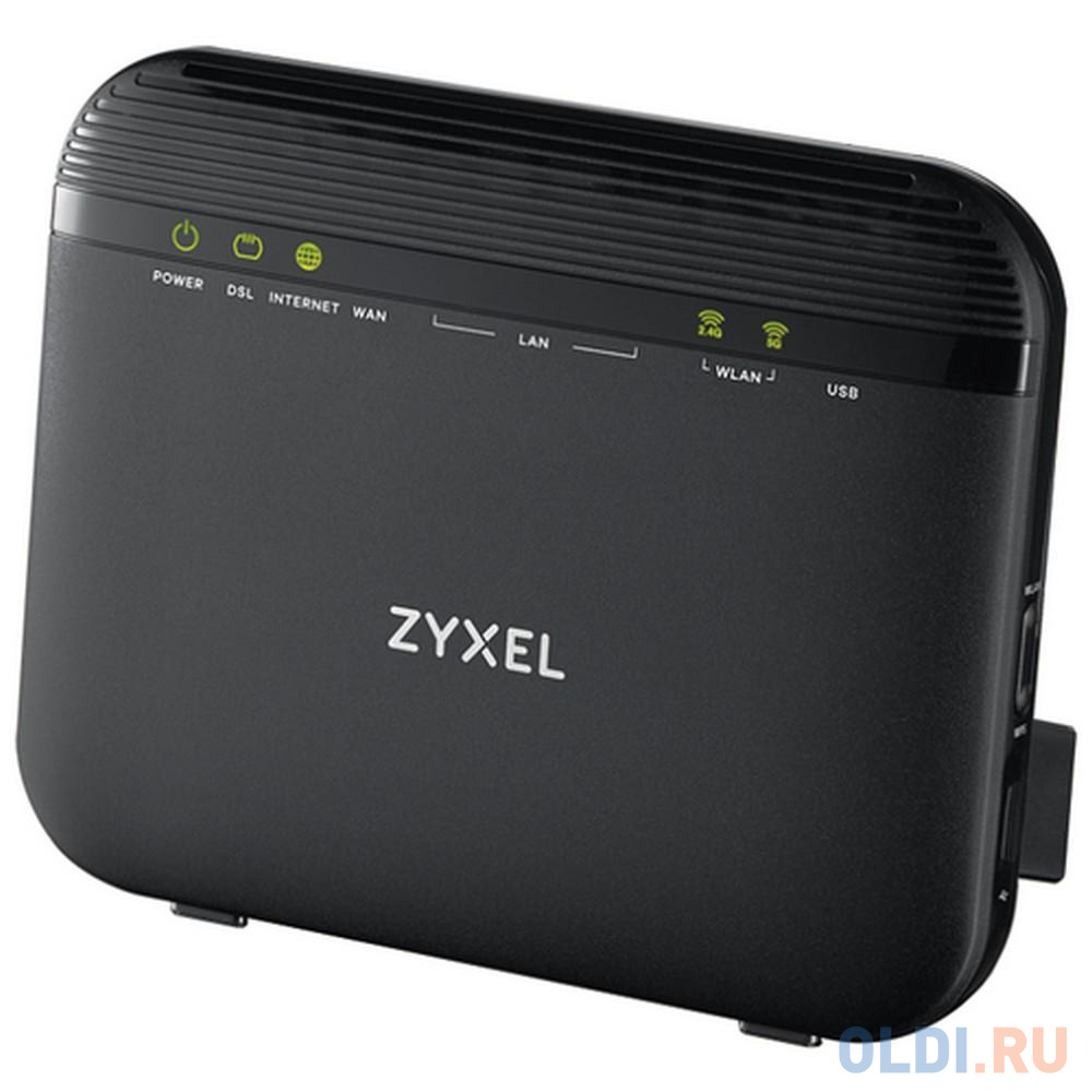 Маршрутизатор беспроводной Zyxel VMG3625-T20A (VMG3625-T20A-EU01V1F) AC1200 ADSL2+/VDSL2 черный - фото 3