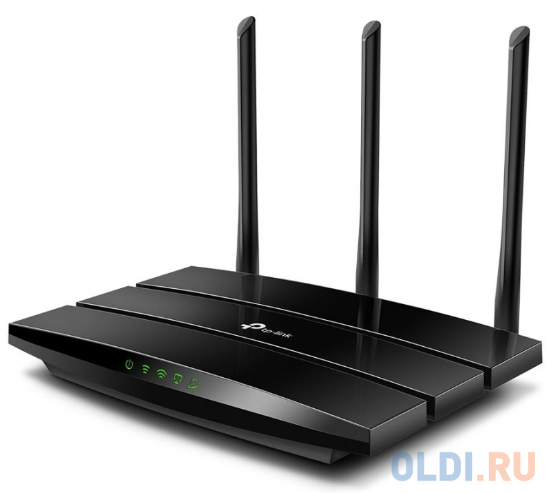 Беспроводной маршрутизатор TP-LINK Archer A8 802.11abgnac 1900Mbps 2.4 ГГц 5 ГГц 4xLAN черный - фото 2