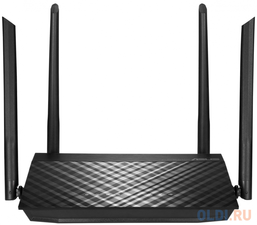 Wi-Fi роутер ASUS RT-AC59U_V2 802.11abgnac 1467Mbps 2.4 ГГц 5 ГГц 4xLAN черный, размер 192 x 30 x 125 мм - фото 4