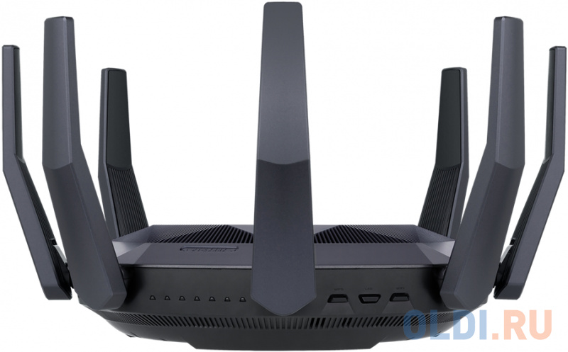 ASUS RT-AX89X //802.11b/g/n/ac/ax, до 1148+4804 бит/c, 2,4 + 5 гГц, 8 антенны, USB, GBT LAN ; 90IG04J1-BM3010 фото