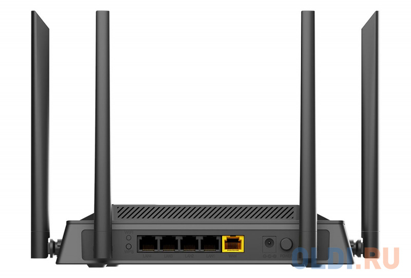 Беспроводной маршрутизатор D-Link DIR-842/RU/R4A 802.11abgnac 1167Mbps 2.4 ГГц 5 ГГц 4xLAN черный фото
