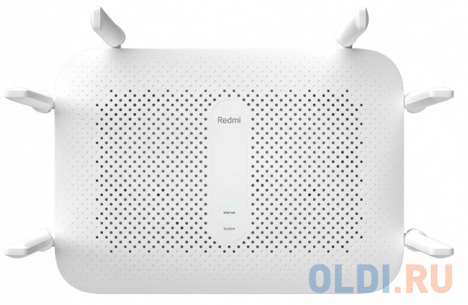 Wi-Fi роутер Xiaomi Mi Redmi AC2100 (DVB4238CN) 802.11abgnac 2033Mbps 2.4 ГГц 5 ГГц 3xLAN белый фото