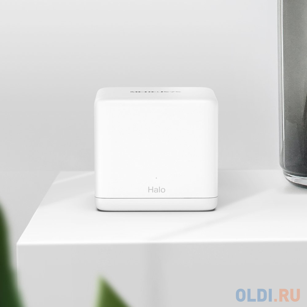 Бесшовный Mesh роутер Mercusys Halo H30G(2-pack) AC1300 10/100/1000BASE-TX белый (упак.:2шт) фото