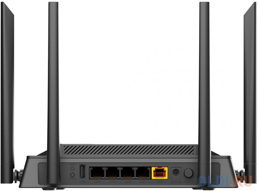 Wi-Fi роутер D-Link DIR-853 802.11abgnac 867Mbps 5 ГГц 2.4 ГГц 4xLAN LAN USB черный, размер 213x140x33 мм - фото 4