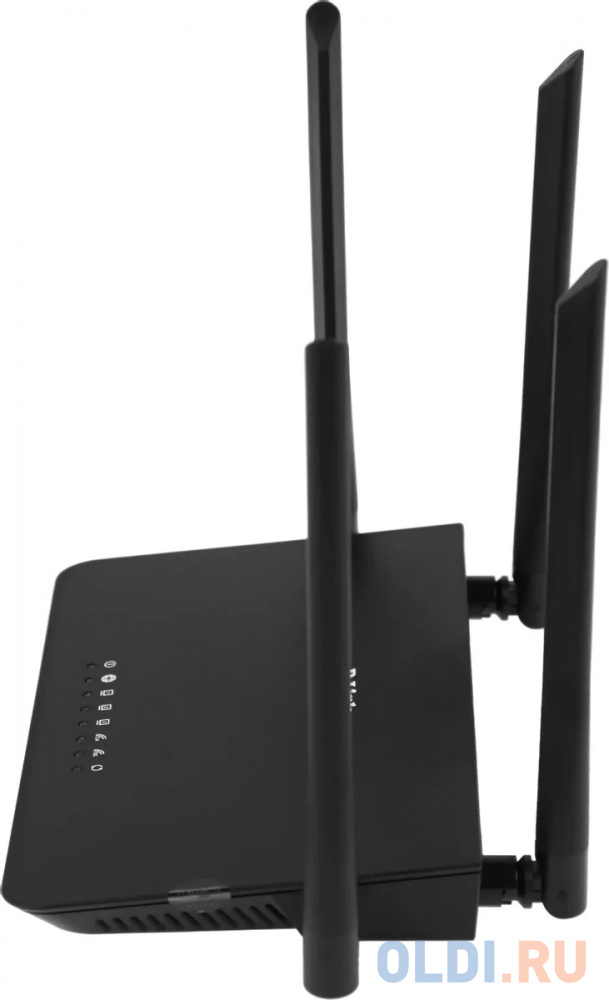 Беспроводной маршрутизатор D-Link DIR-820/RU/A1A 802.11aс 867Mbps 2.4 ГГц 5 ГГц 3xLAN LAN черный фото