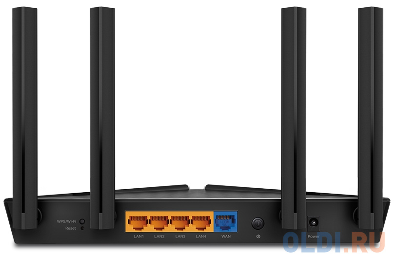Wi-Fi роутер TP-LINK Archer AX23 802.11abgnacax 1775Mbps 2.4 ГГц 5 ГГц 4xLAN черный фото
