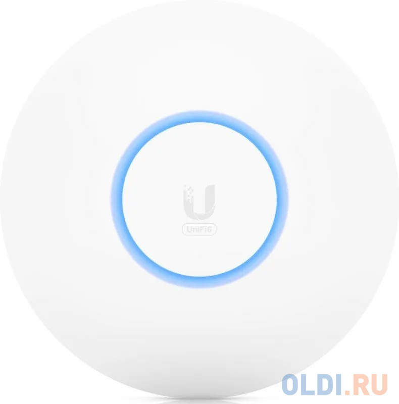 Точка доступа Ubiquiti UniFi 6 AP Lite 802.11ax 1501Mbps 2.4 ГГц 5 ГГц 1xLAN белый, размер 160 х 160 х 32.65 мм - фото 2