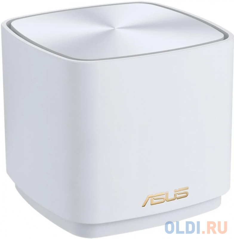 Беспроводной маршрутизатор ASUS XD4 (2-pack) 802.11ax 1201Mbps 2.4 ГГц 5 ГГц 1xLAN белый 90IG05N0-MO3R40 фото