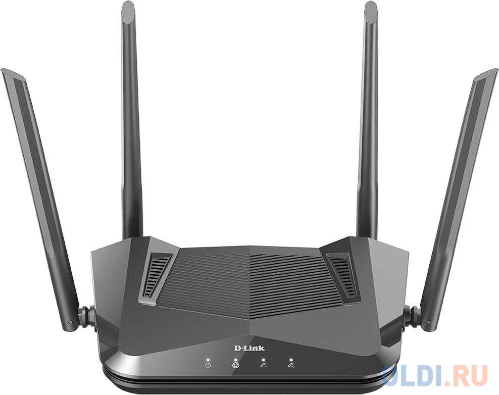 D-Link DIR-X1530/RU/A1A, AX1500 Wi-Fi 6 Router, 1000Base-T WAN, 3x1000Base-T LAN, 4x5dBi external antennas DIR-X1530/RU/A1A - фото 1