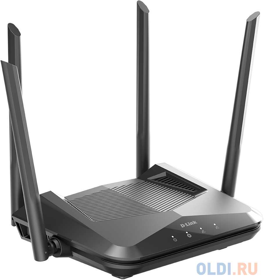 D-Link DIR-X1530/RU/A1A, AX1500 Wi-Fi 6 Router, 1000Base-T WAN, 3x1000Base-T LAN, 4x5dBi external antennas фото